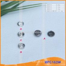 Kundenspezifische Cap Prong Snap Button MPC1029